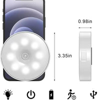 Motion Sensor Light for Home with USB Charging Wireless Self Adhesive LED Night Light